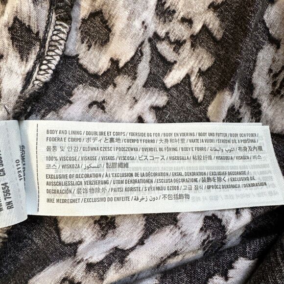 Abercrombie & Fitch ALine Spaghetti Strap Shift Dress Floral Sundress Sz S-M - Picture 10 of 10